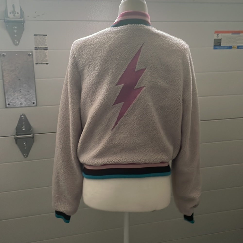 Spiritual Gangster furry bomber jacket